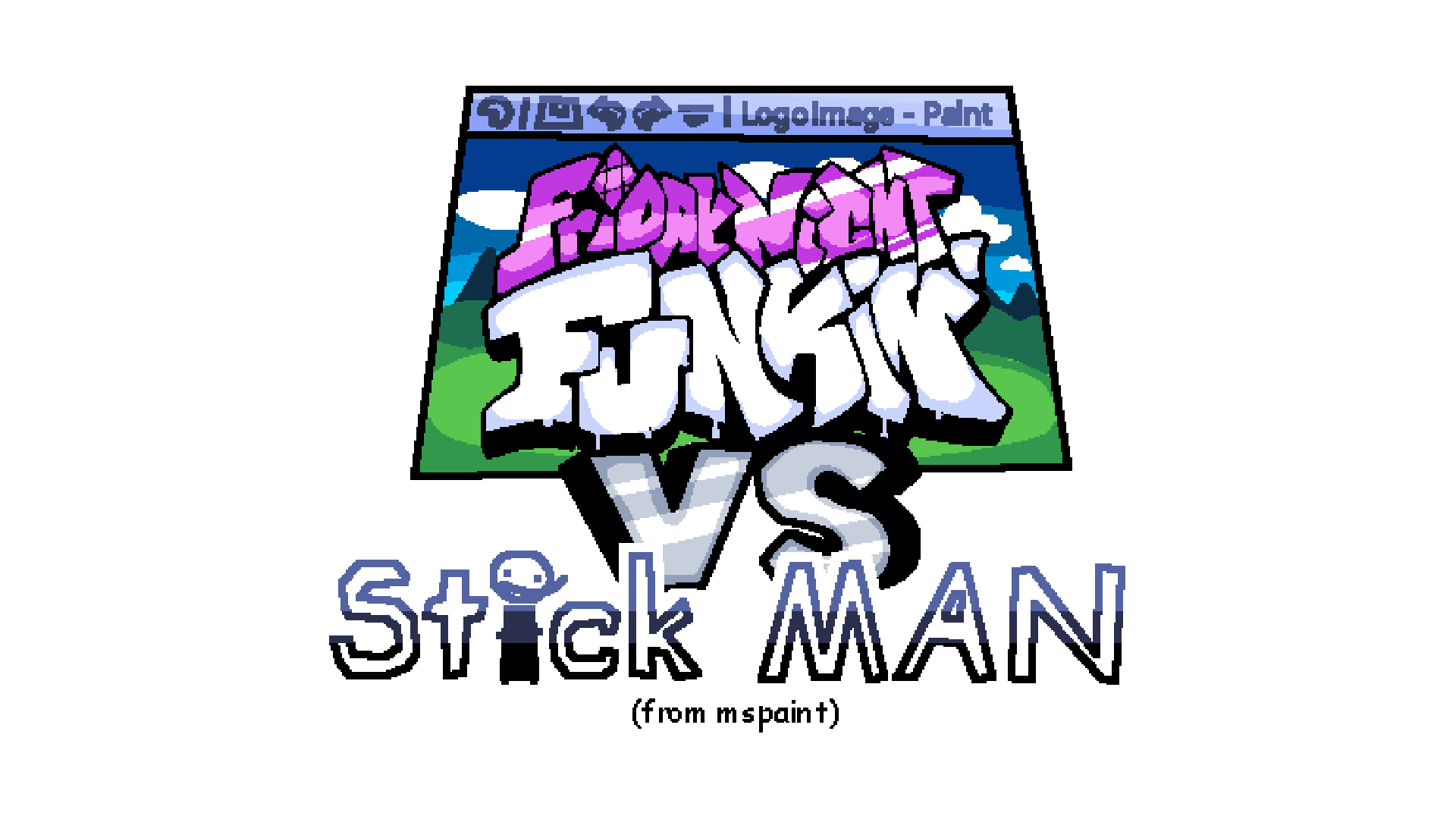 VS Stickman from MSPaint